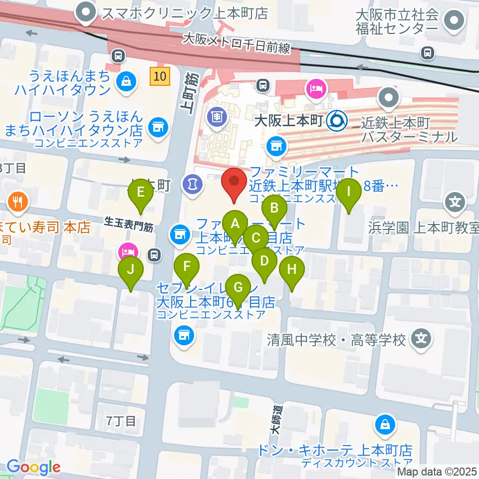 新歌舞伎座周辺の駐車場・コインパーキング一覧地図