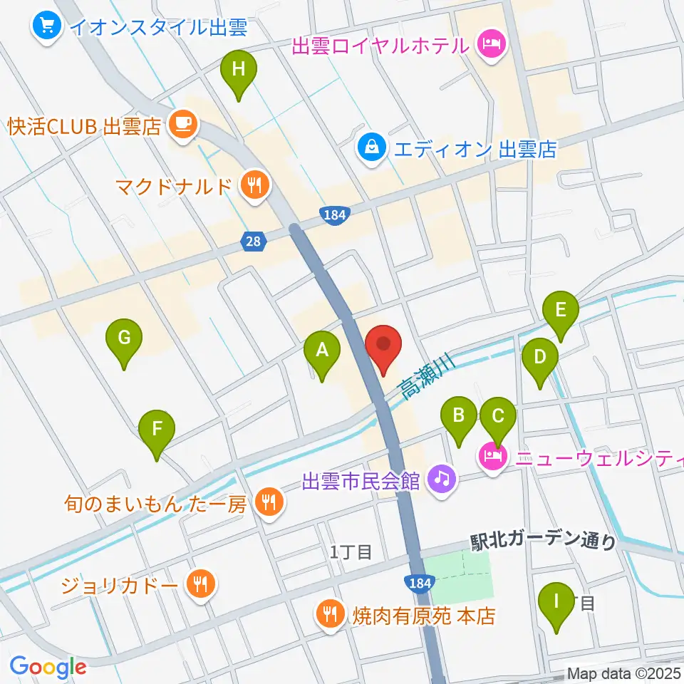 アツタ楽器周辺の駐車場・コインパーキング一覧地図