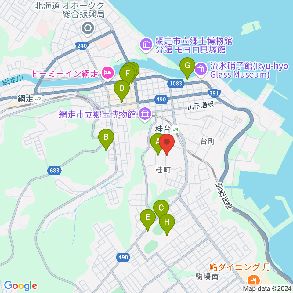 喫茶ちぱしり周辺の駐車場・コインパーキング一覧地図