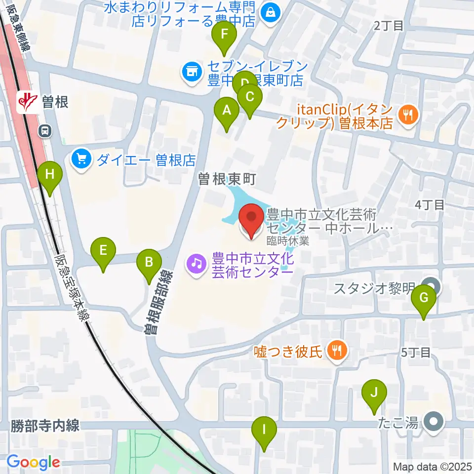 アクア文化ホール周辺の駐車場・コインパーキング一覧地図
