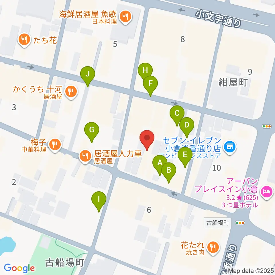 小倉UN kokura周辺の駐車場・コインパーキング一覧地図