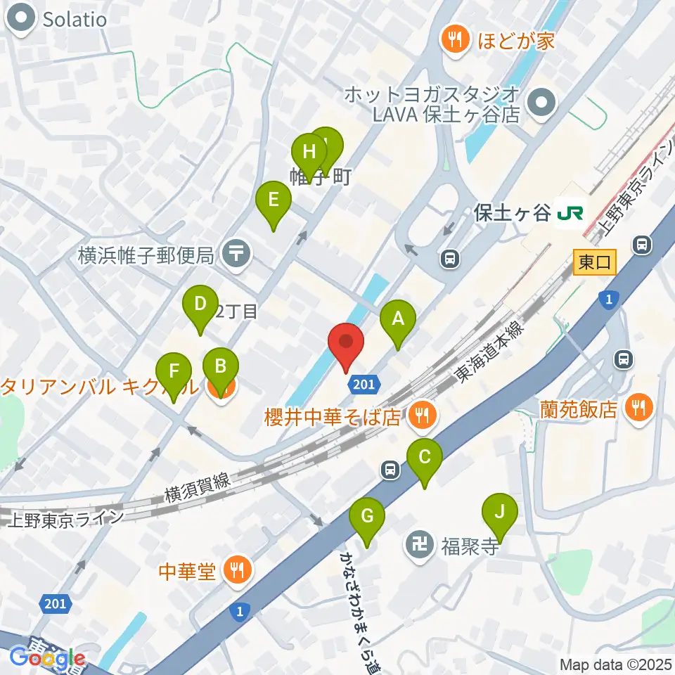 泉ギター教室周辺の駐車場・コインパーキング一覧地図