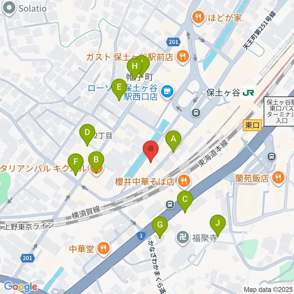 泉ギター教室周辺の駐車場・コインパーキング一覧地図