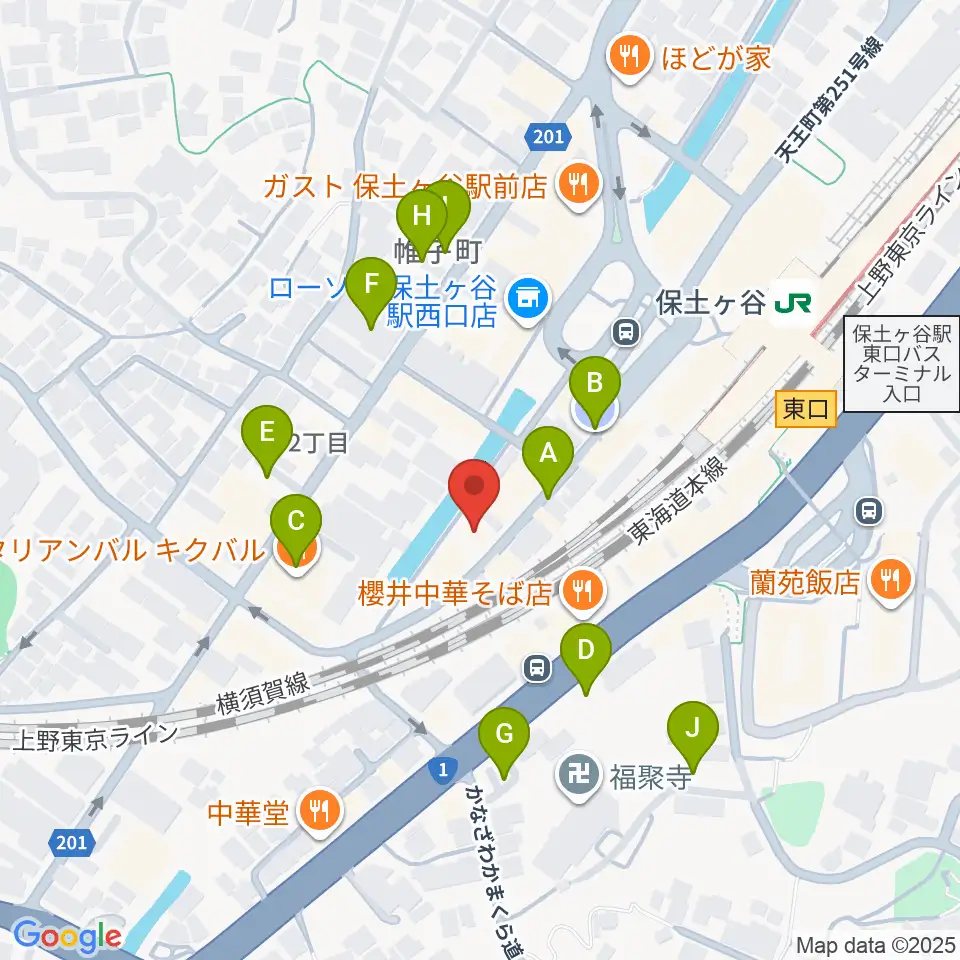 泉ギター教室周辺の駐車場・コインパーキング一覧地図