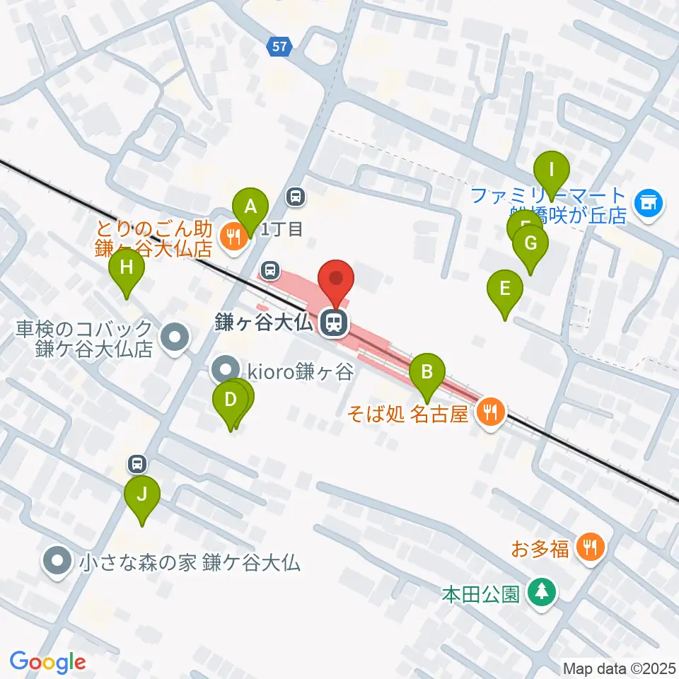 鎌ケ谷カルチャーセンター周辺の駐車場・コインパーキング一覧地図