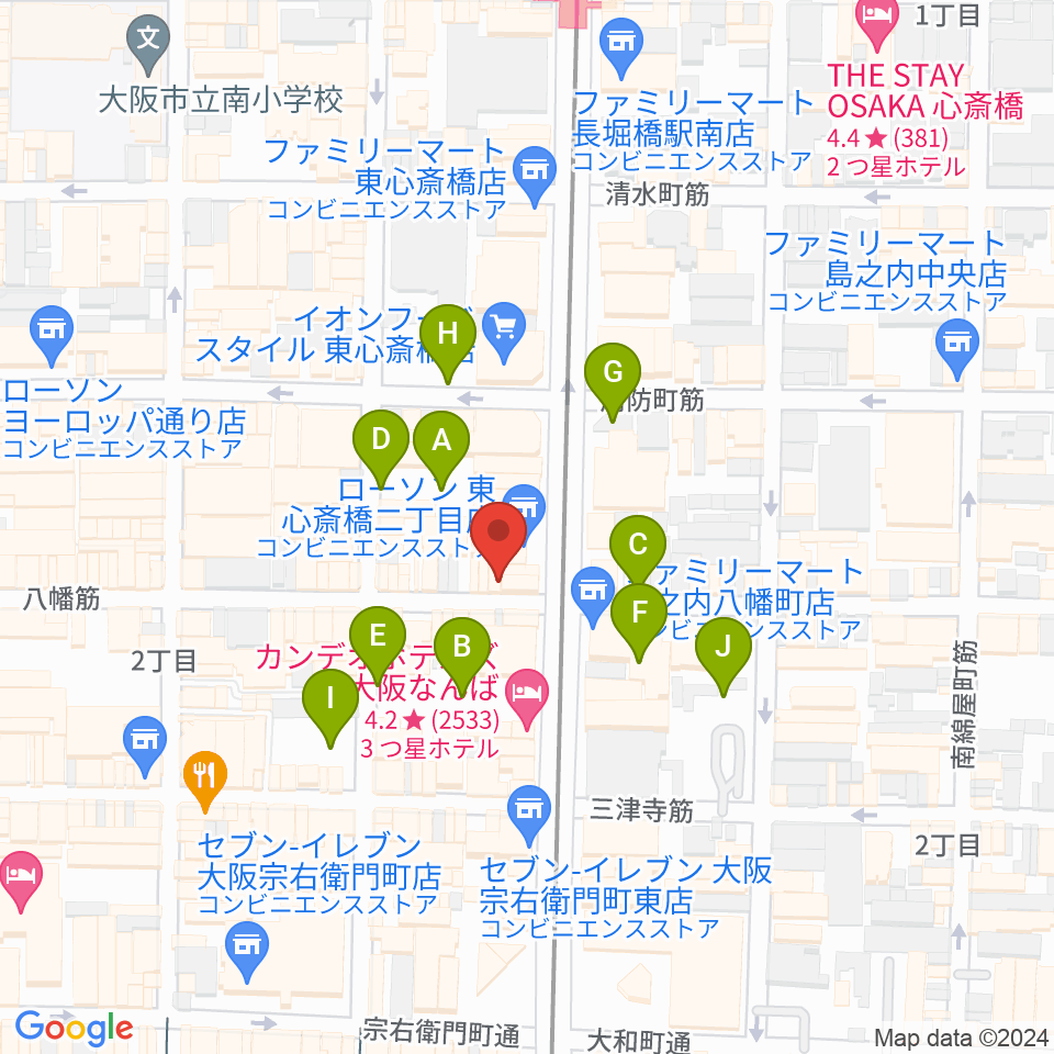 DOORS in HEAVEN周辺の駐車場・コインパーキング一覧地図