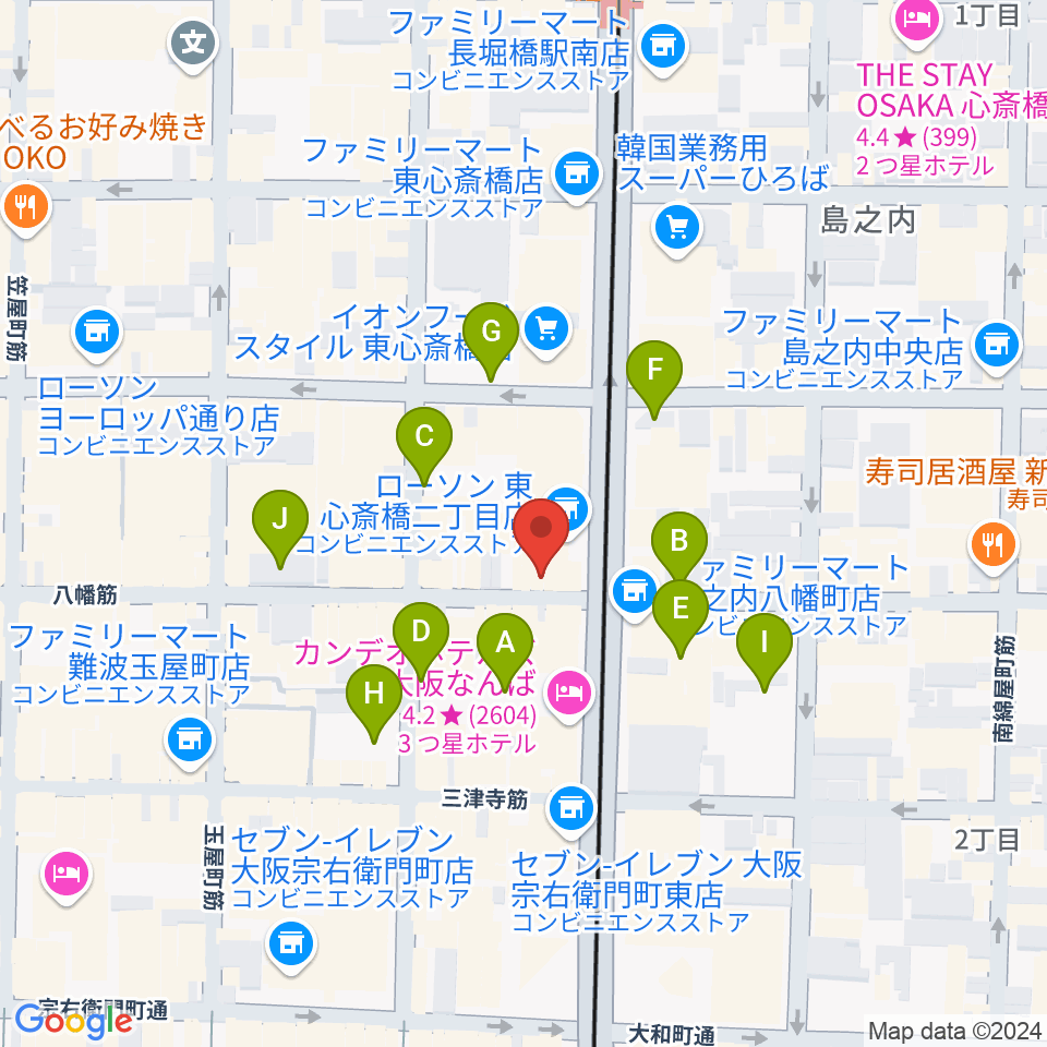 DOORS in HEAVEN周辺の駐車場・コインパーキング一覧地図