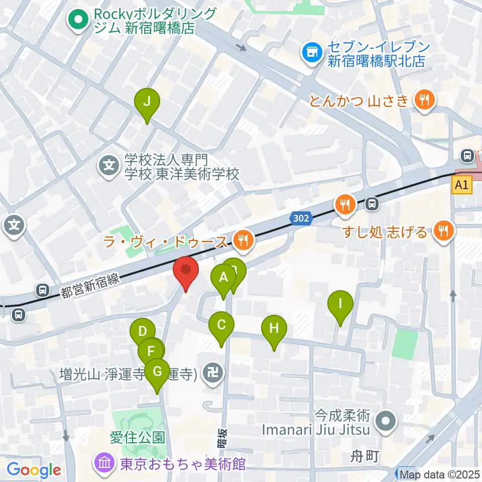 曙橋JAZZBAR FILL IN周辺の駐車場・コインパーキング一覧地図