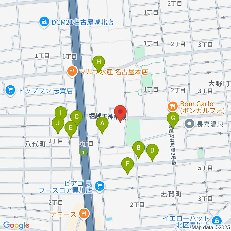 北文化小劇場周辺の駐車場・コインパーキング一覧地図