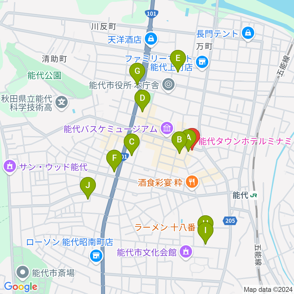 アサヒ楽器周辺の駐車場・コインパーキング一覧地図