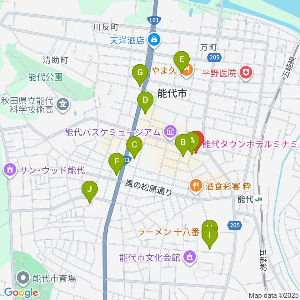 アサヒ楽器周辺の駐車場・コインパーキング一覧地図