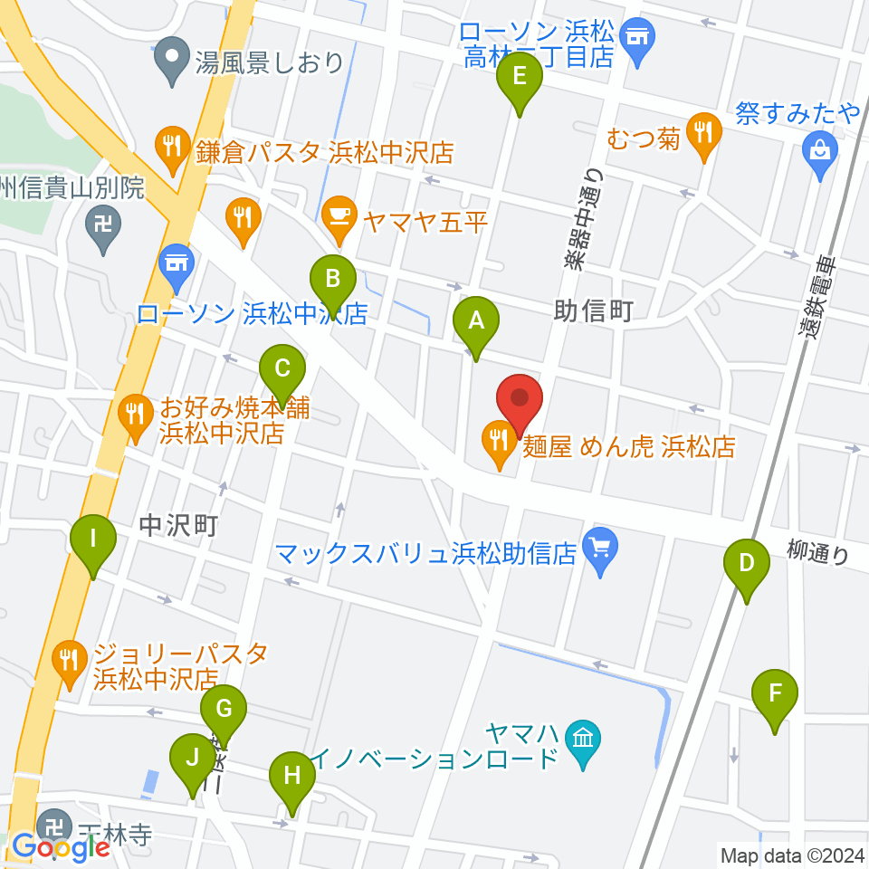 森といずみ周辺の駐車場・コインパーキング一覧地図