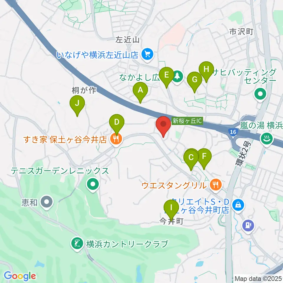 山響楽器店 美立橋教室周辺の駐車場・コインパーキング一覧地図