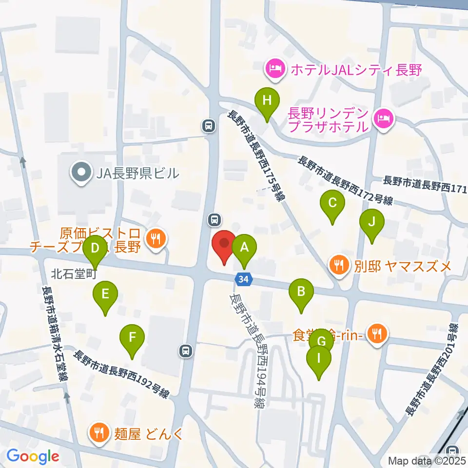 INDIA live the SKY周辺の駐車場・コインパーキング一覧地図