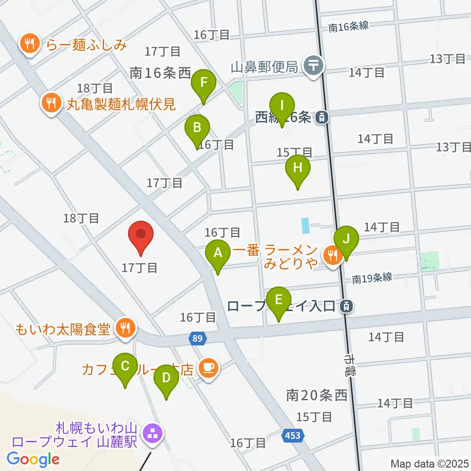 エルム楽器 伏見センター周辺の駐車場・コインパーキング一覧地図