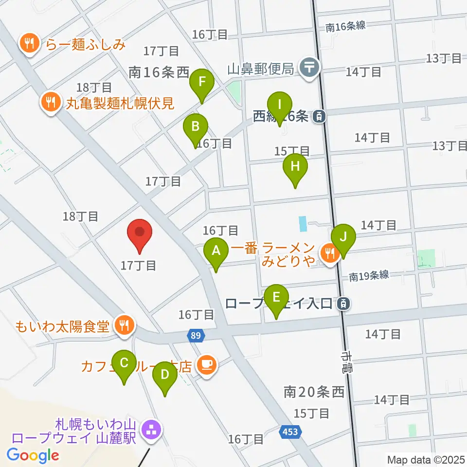 エルム楽器 伏見センター周辺の駐車場・コインパーキング一覧地図