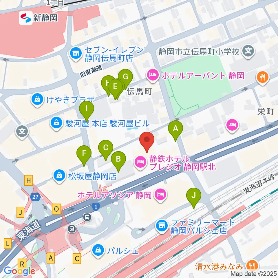 サールナートホール周辺の駐車場・コインパーキング一覧地図