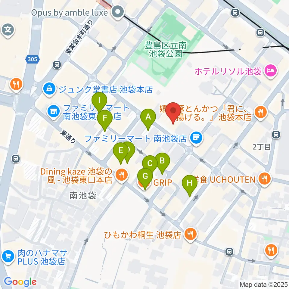 シアターグリーン周辺の駐車場・コインパーキング一覧地図