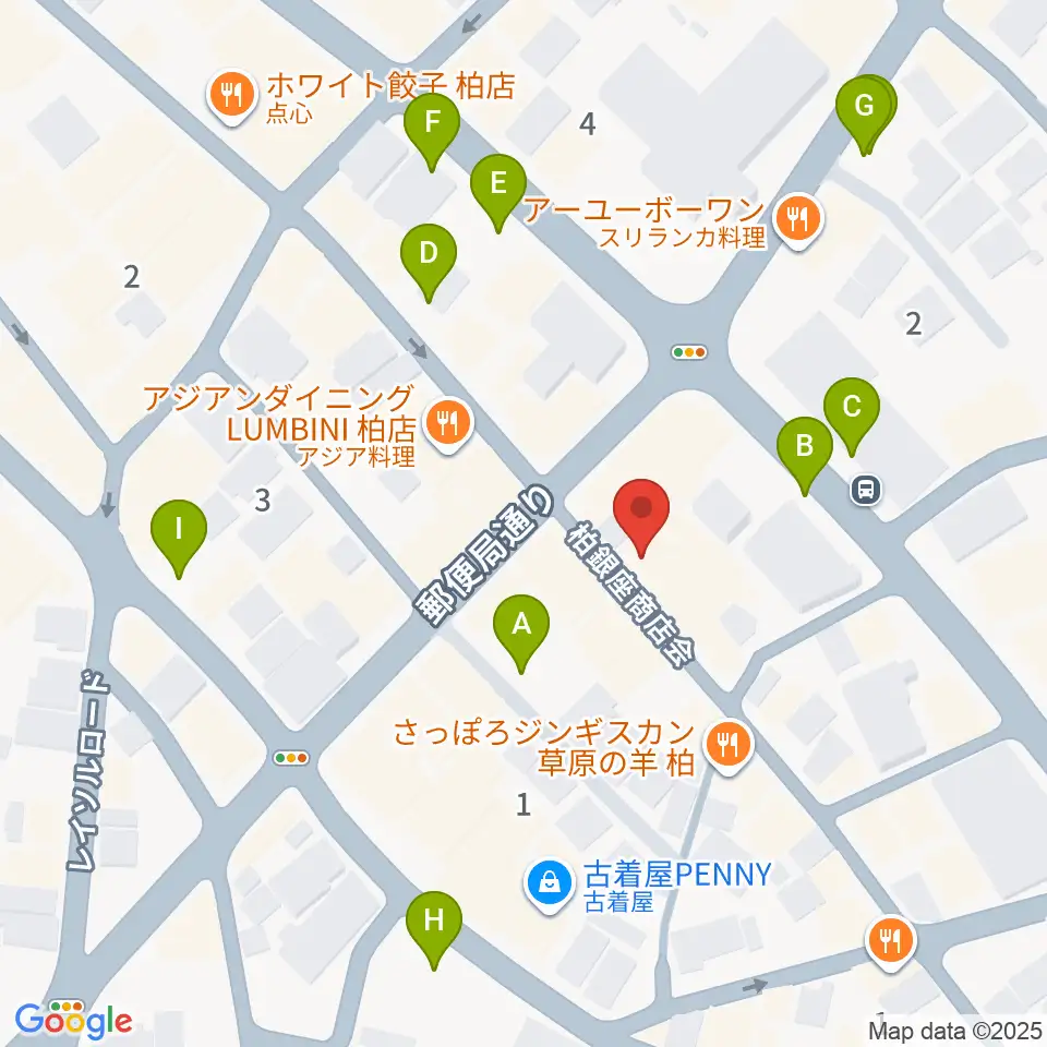 DOMe柏周辺の駐車場・コインパーキング一覧地図