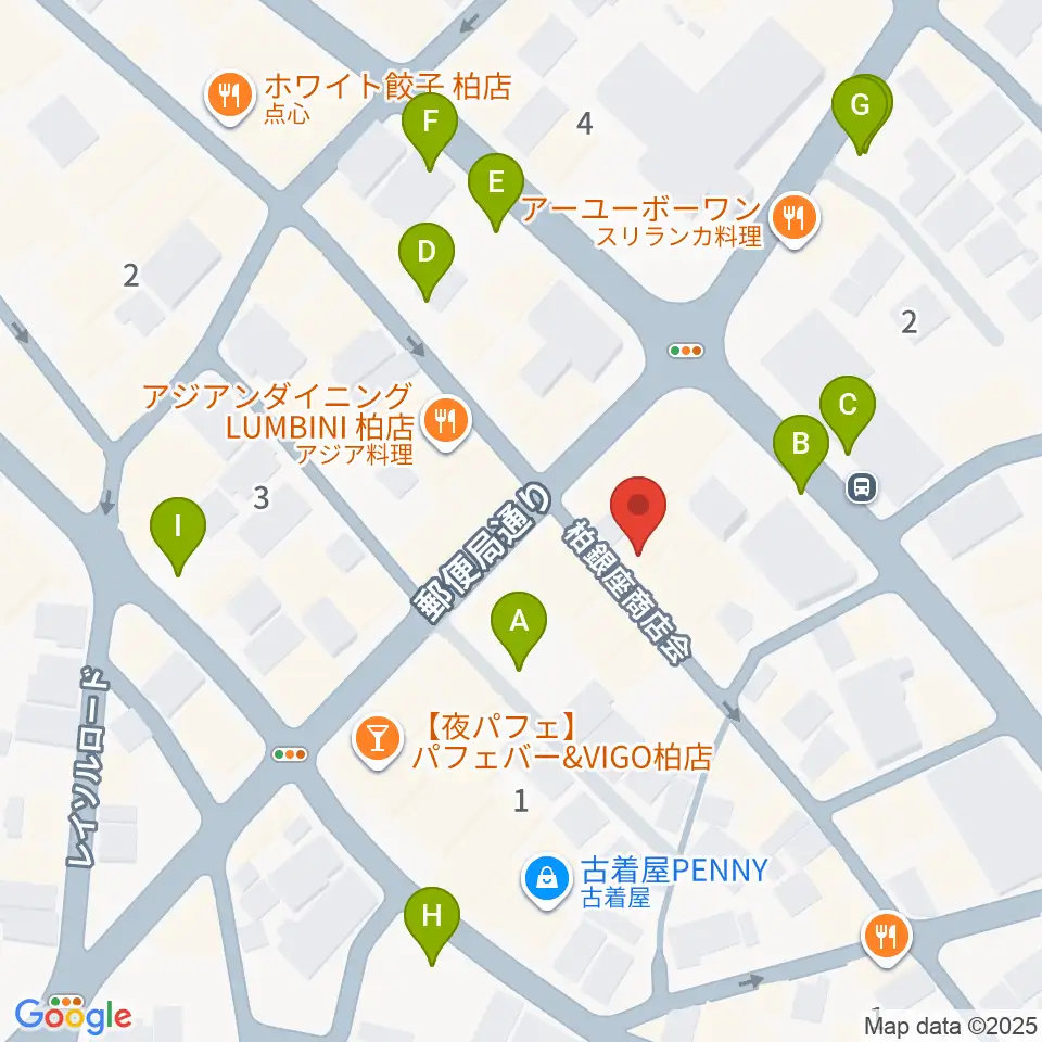 DOMe柏周辺の駐車場・コインパーキング一覧地図