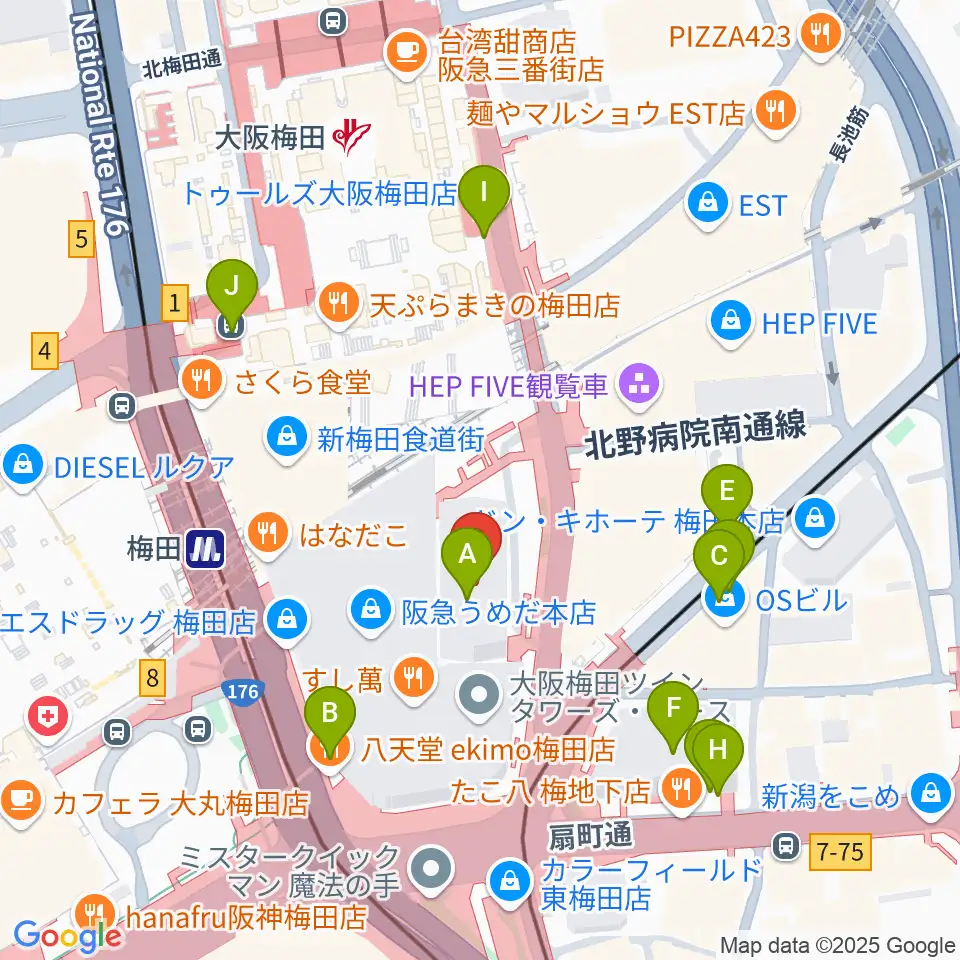 玉田ピアノサウンドビュー23周辺の駐車場・コインパーキング一覧地図