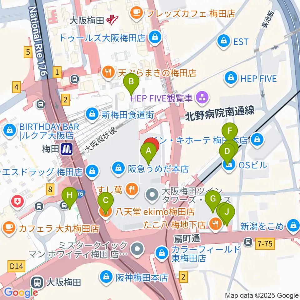 玉田ピアノサウンドビュー23周辺の駐車場・コインパーキング一覧地図