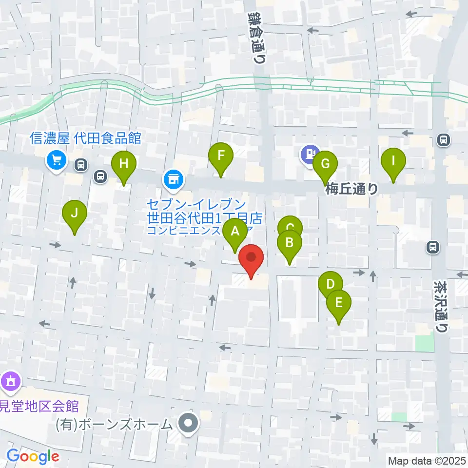 東演パラータ周辺の駐車場・コインパーキング一覧地図