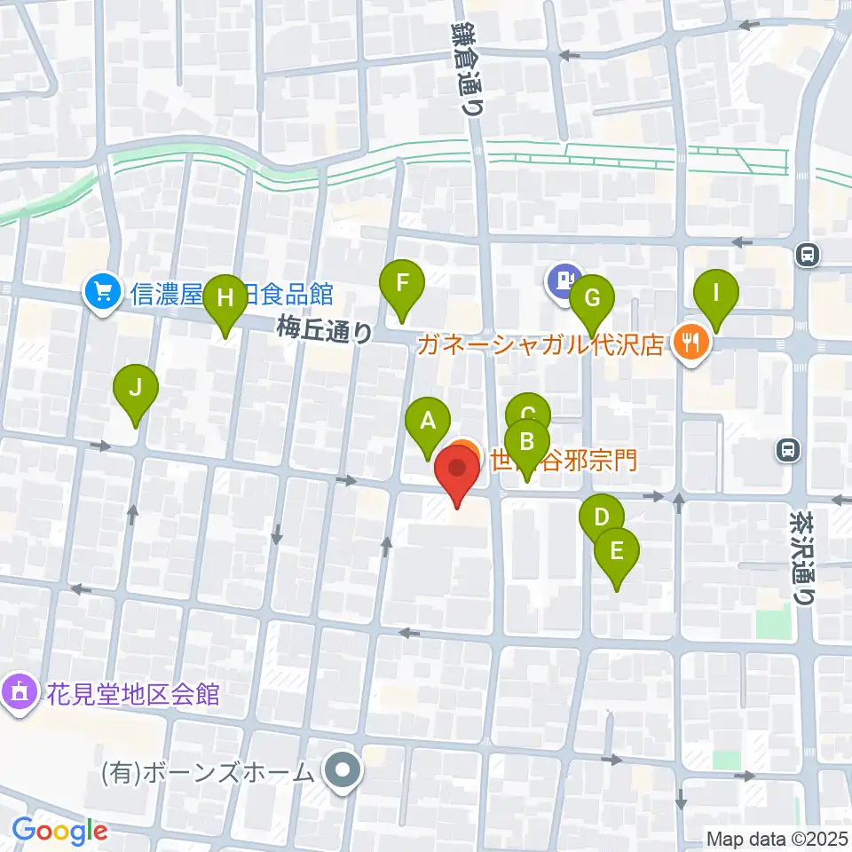 東演パラータ周辺の駐車場・コインパーキング一覧地図
