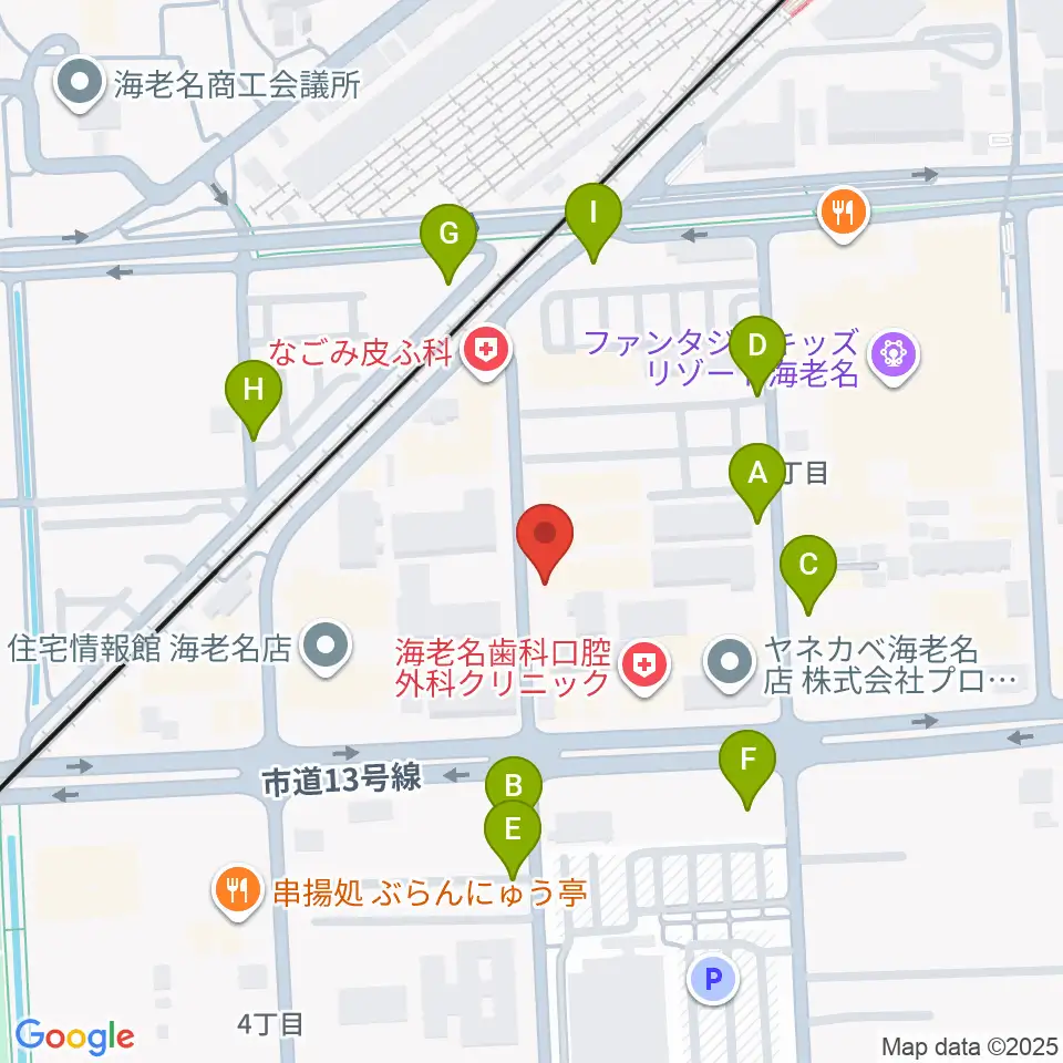 ソルミュージックスクール周辺の駐車場・コインパーキング一覧地図