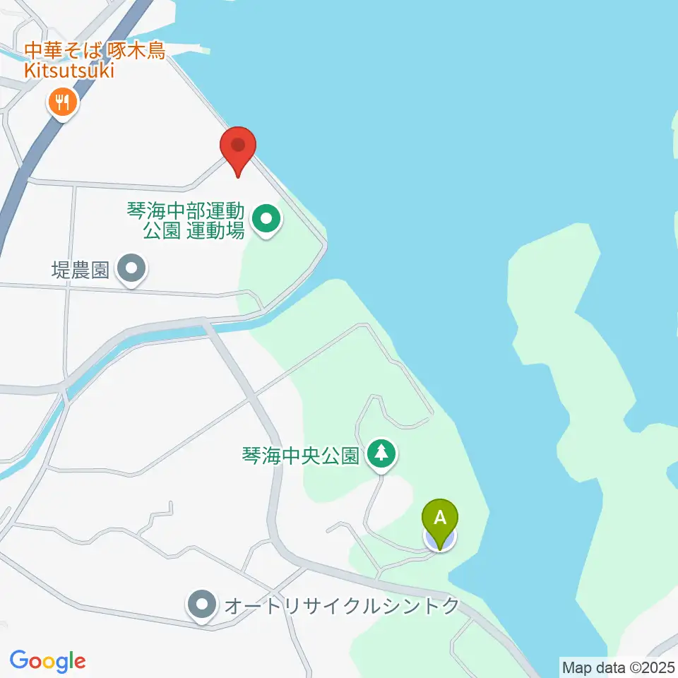 長崎市琴海文化センター周辺の駐車場・コインパーキング一覧地図