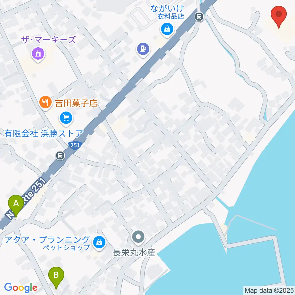 深江ふるさと伝承館周辺の駐車場・コインパーキング一覧地図