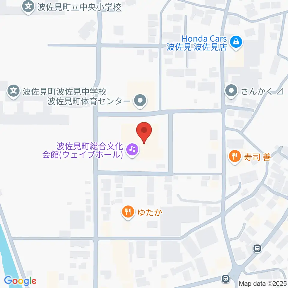 波佐見町総合文化会館 ウェイブホール周辺の駐車場・コインパーキング一覧地図