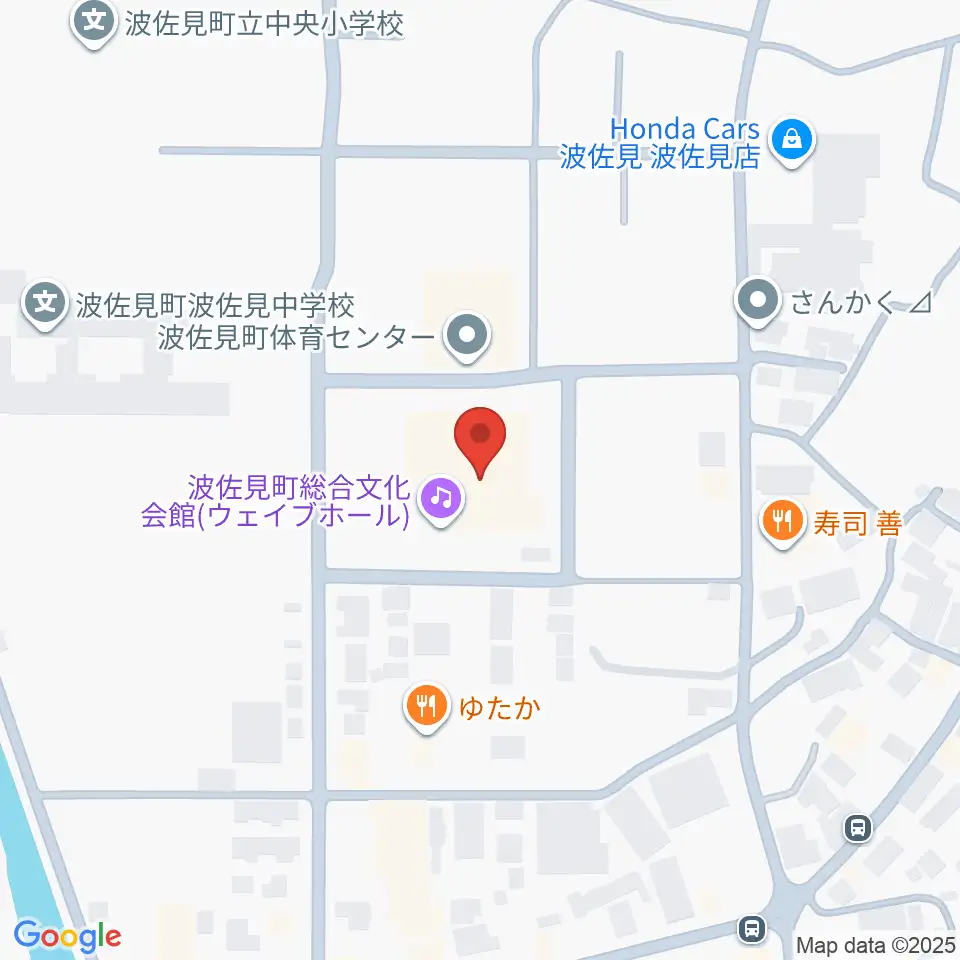 波佐見町総合文化会館 ウェイブホール周辺の駐車場・コインパーキング一覧地図
