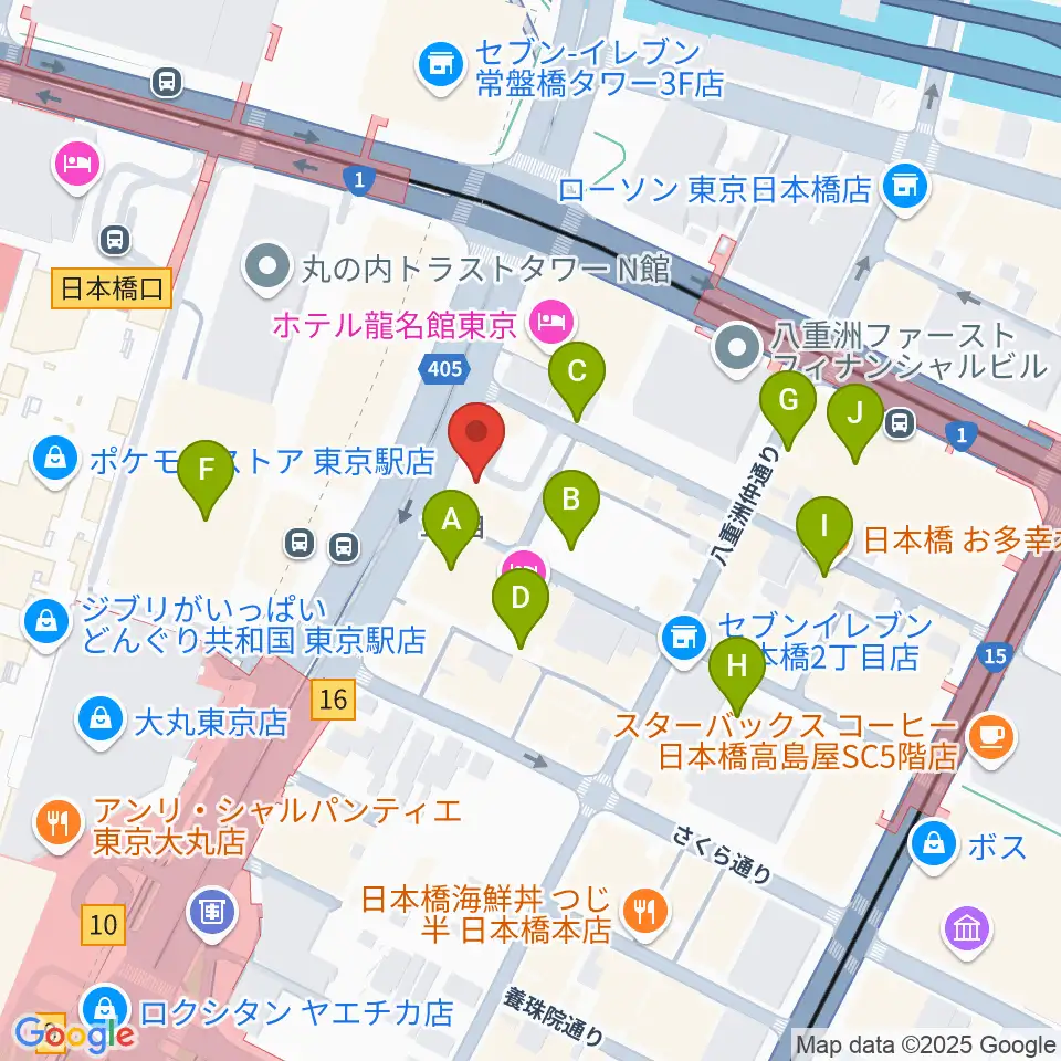 シアーミュージック 東京校周辺の駐車場・コインパーキング一覧地図