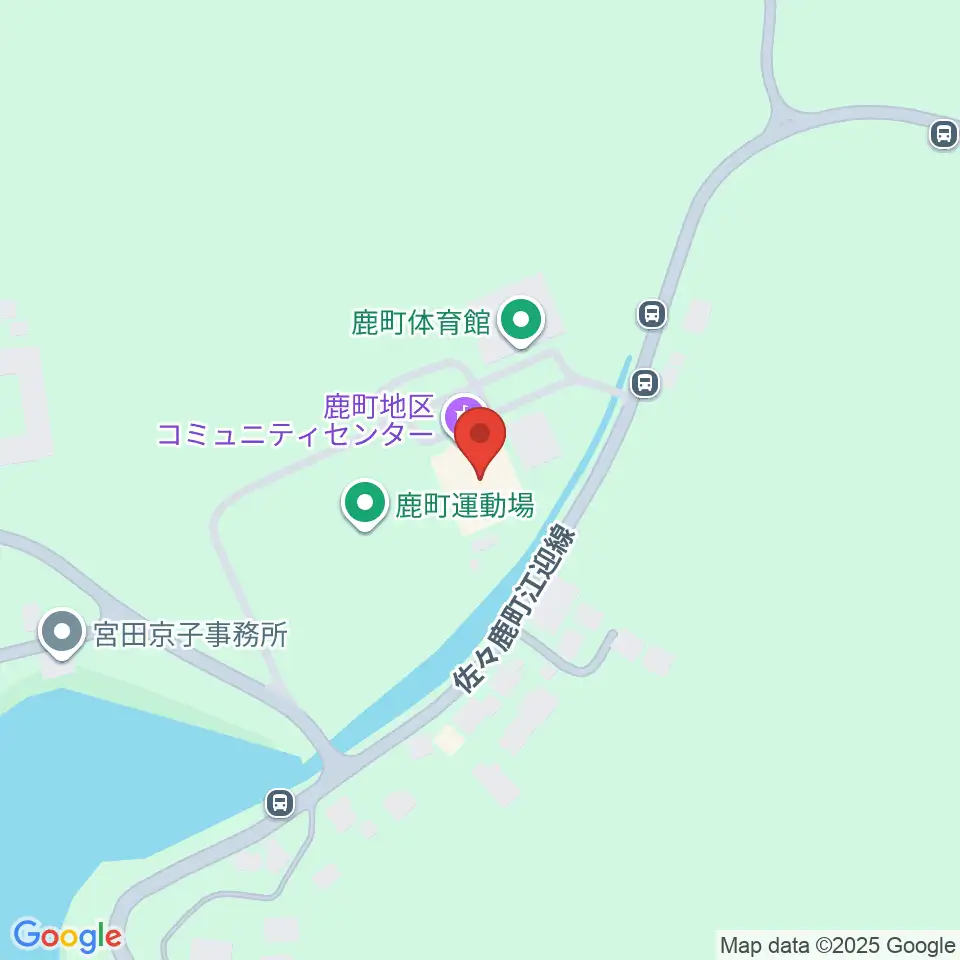 鹿町地区コミュニティセンター周辺の駐車場・コインパーキング一覧地図