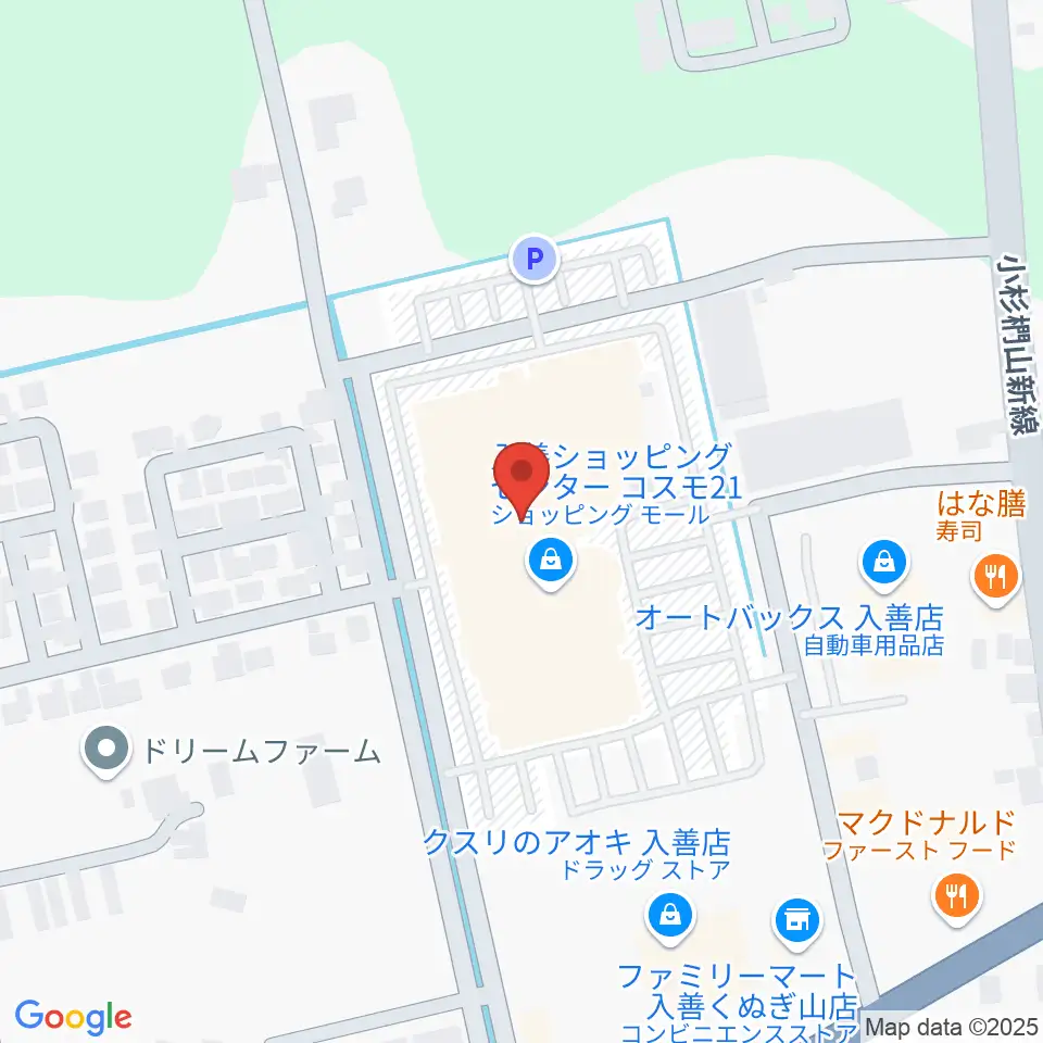 開進堂楽器 MPC入善周辺の駐車場・コインパーキング一覧地図