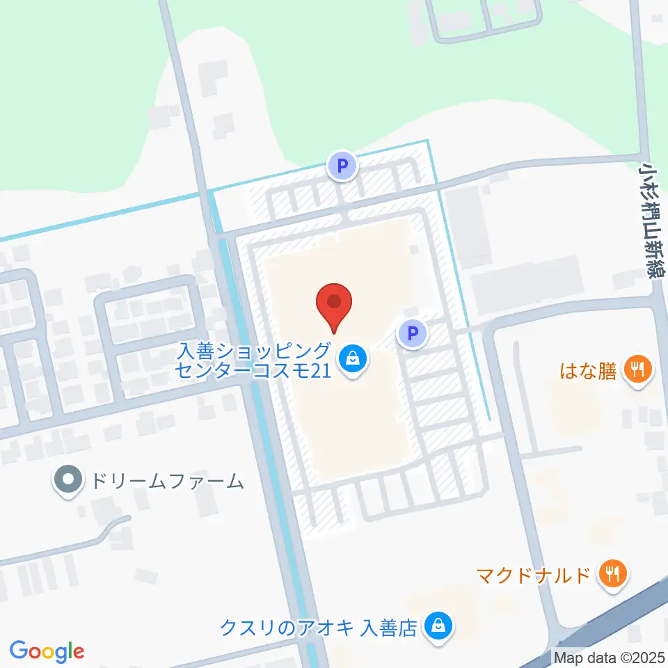 開進堂楽器 MPC入善周辺の駐車場・コインパーキング一覧地図