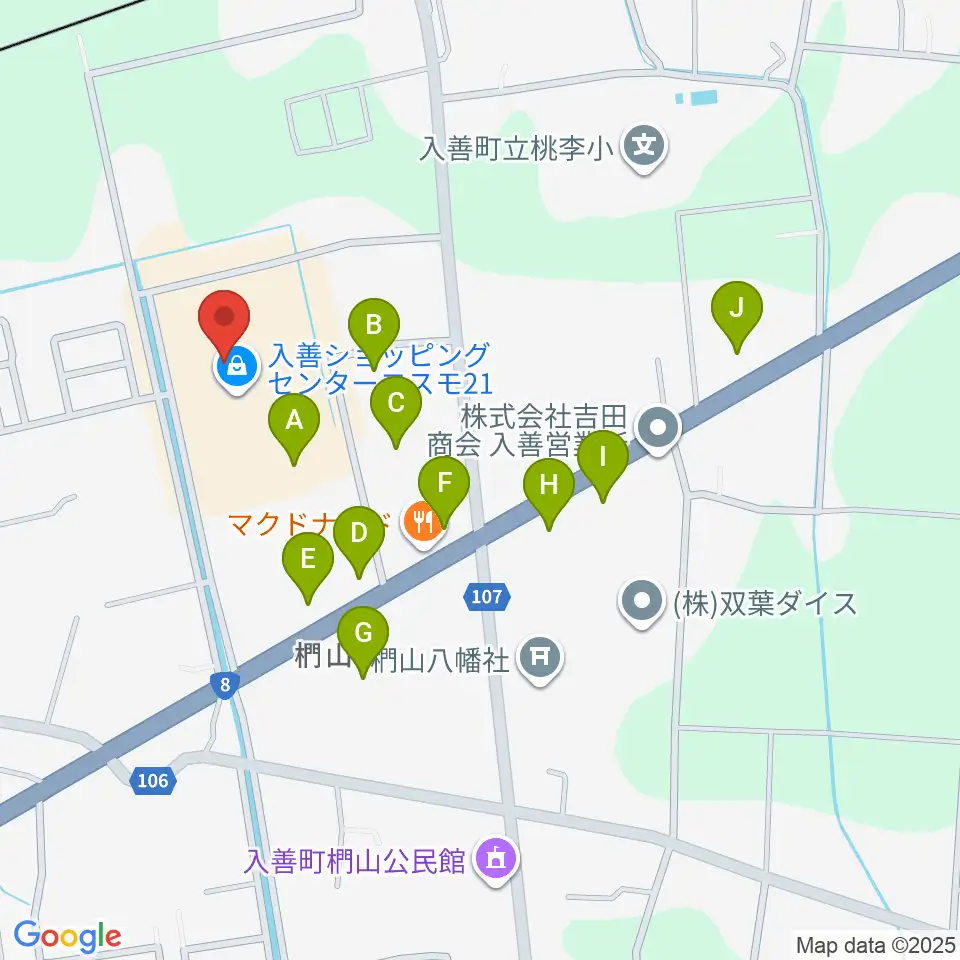 開進堂楽器 MPC入善周辺の駐車場・コインパーキング一覧地図