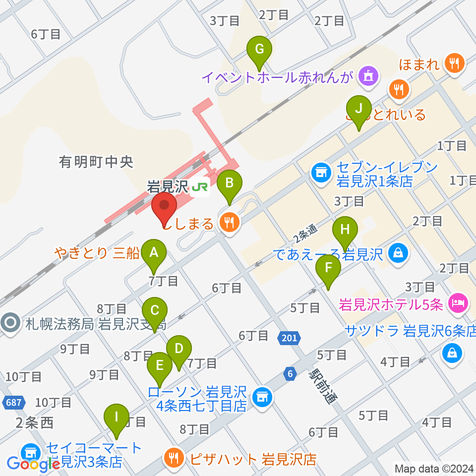 FMはまなす周辺の駐車場・コインパーキング一覧地図