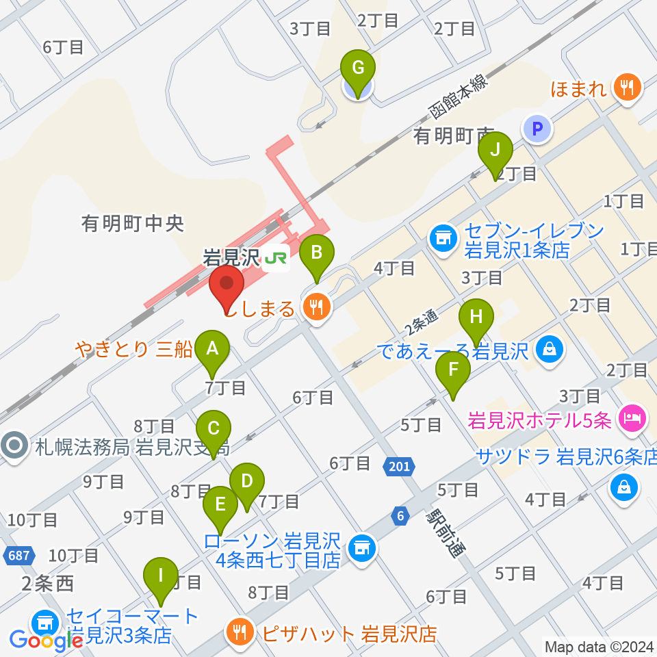 FMはまなす周辺の駐車場・コインパーキング一覧地図