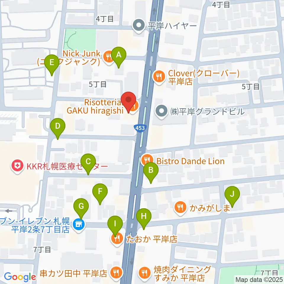 FMアップル周辺の駐車場・コインパーキング一覧地図