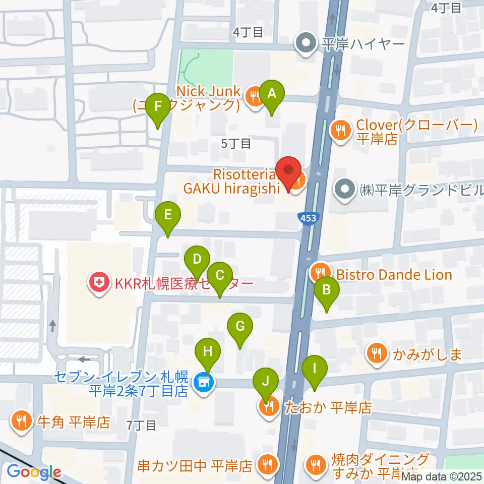 FMアップル周辺の駐車場・コインパーキング一覧地図