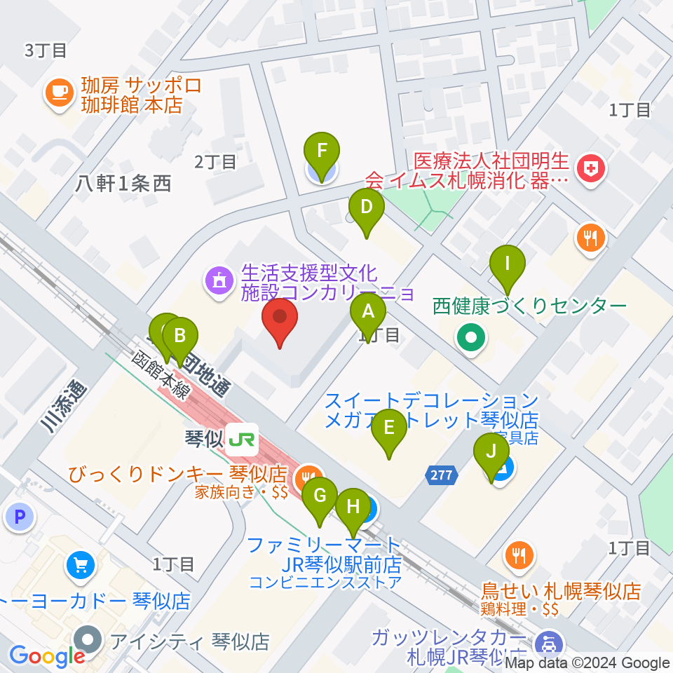 三角山放送局周辺の駐車場・コインパーキング一覧地図