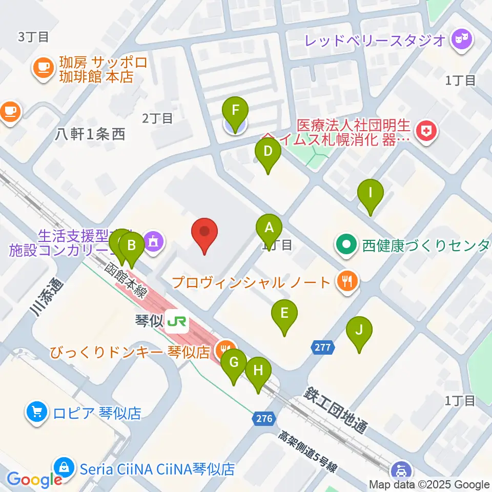 三角山放送局周辺の駐車場・コインパーキング一覧地図