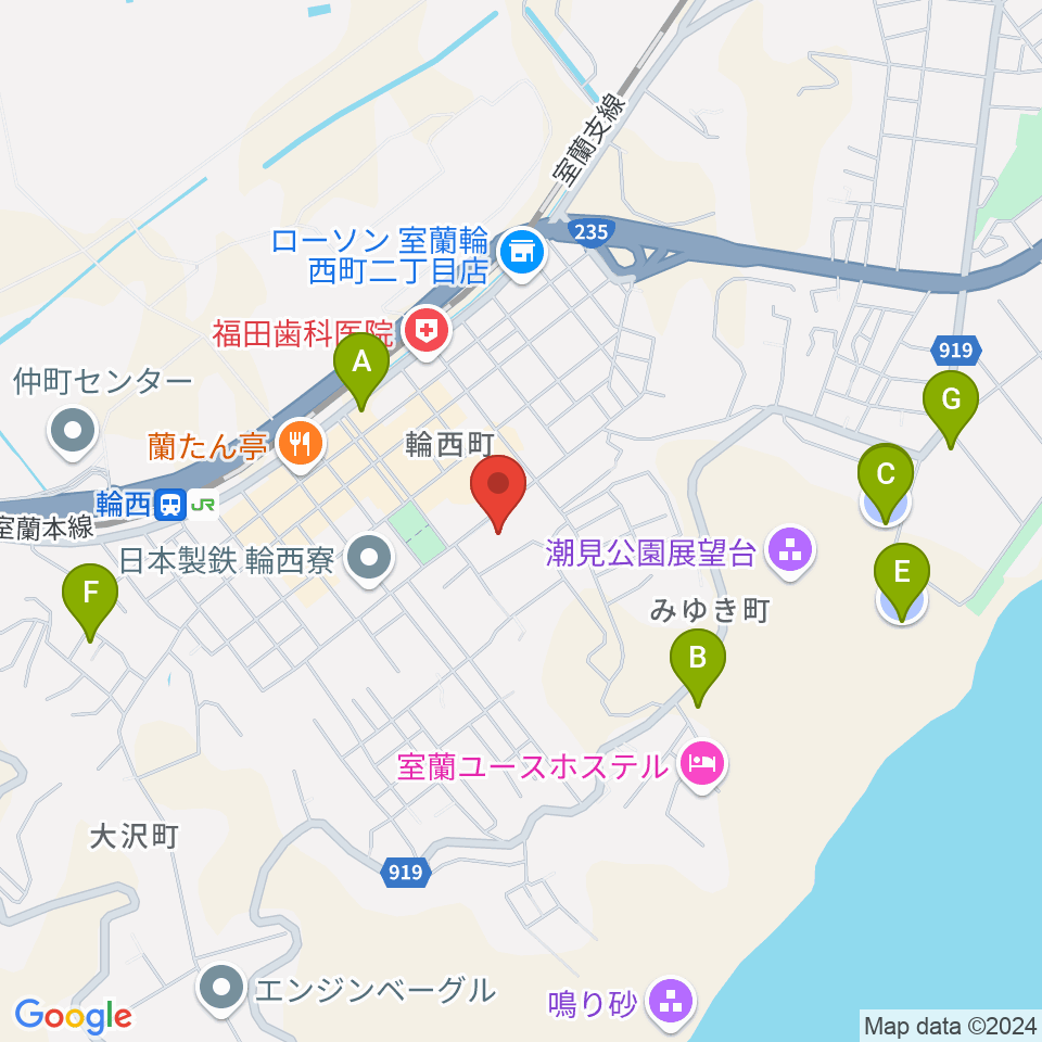 FMびゅー周辺の駐車場・コインパーキング一覧地図