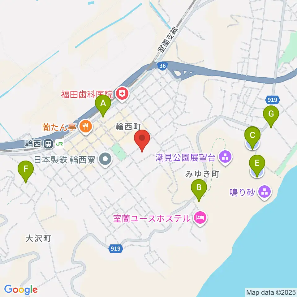 FMびゅー周辺の駐車場・コインパーキング一覧地図