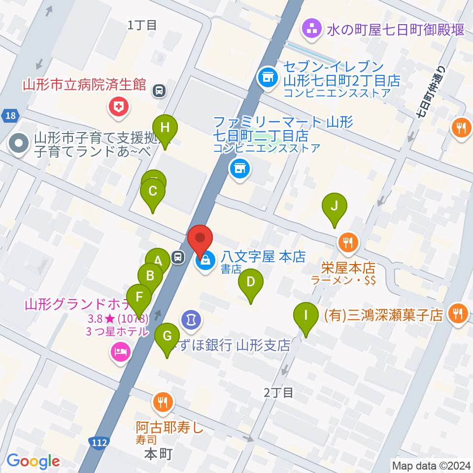 ラジオモンスター周辺の駐車場・コインパーキング一覧地図