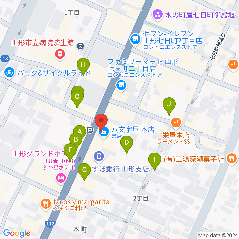 ラジオモンスター周辺の駐車場・コインパーキング一覧地図