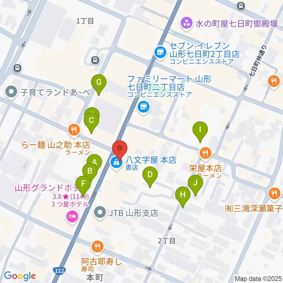 ラジオモンスター周辺の駐車場・コインパーキング一覧地図