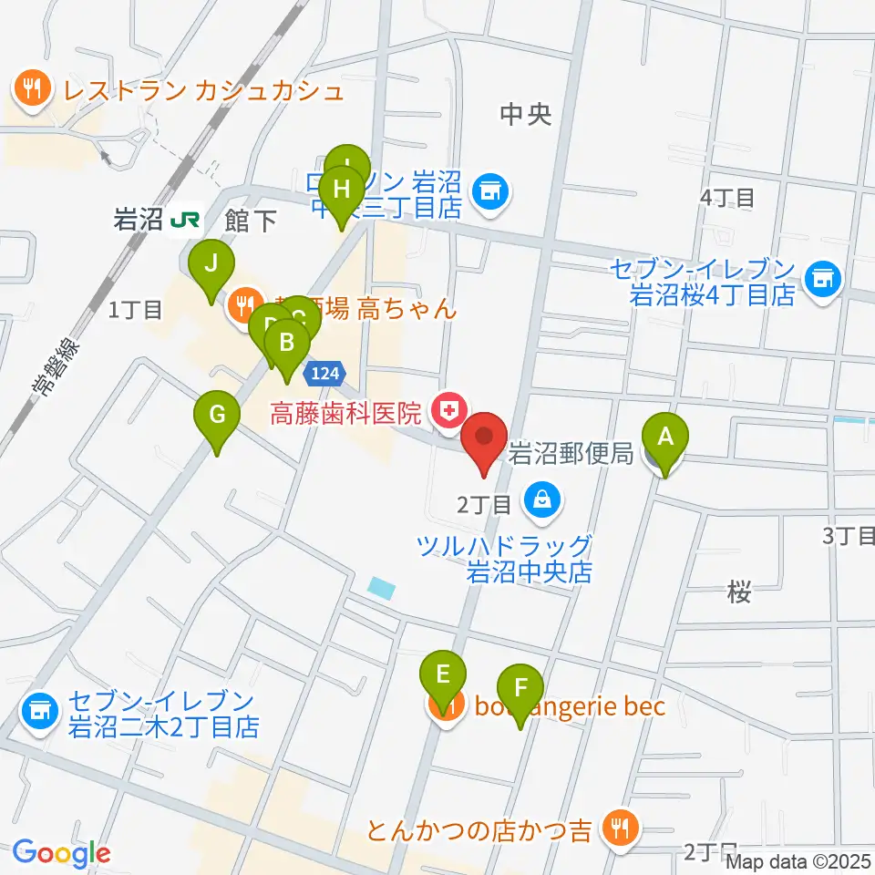 エフエムいわぬま周辺の駐車場・コインパーキング一覧地図